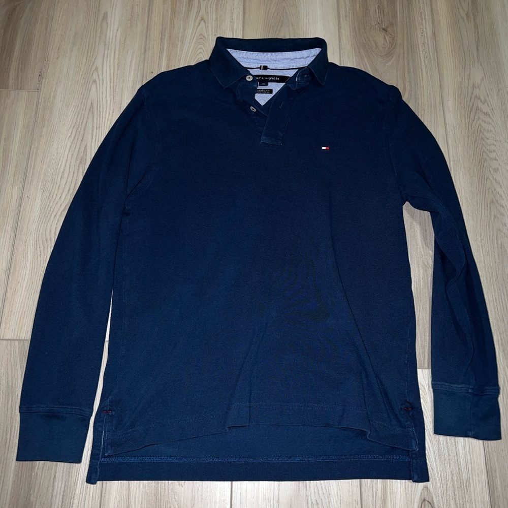 Tommy Hilfiger Long-Sleeve Polo Shirt